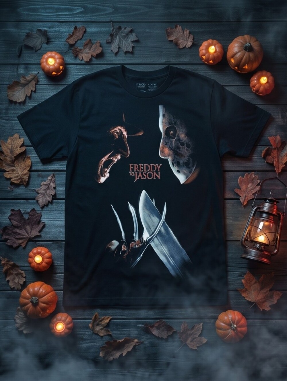 Brand New Civil Regime Freddy Krueger And Jason  Shirt Size Small
